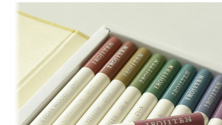 Irojiten Colour Dictionary - Set of 30 Pencils - Seascape