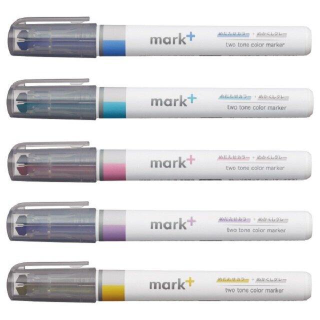 Mark+ Dual Tone Highlighter - Colour / Grey - tactile sensibility