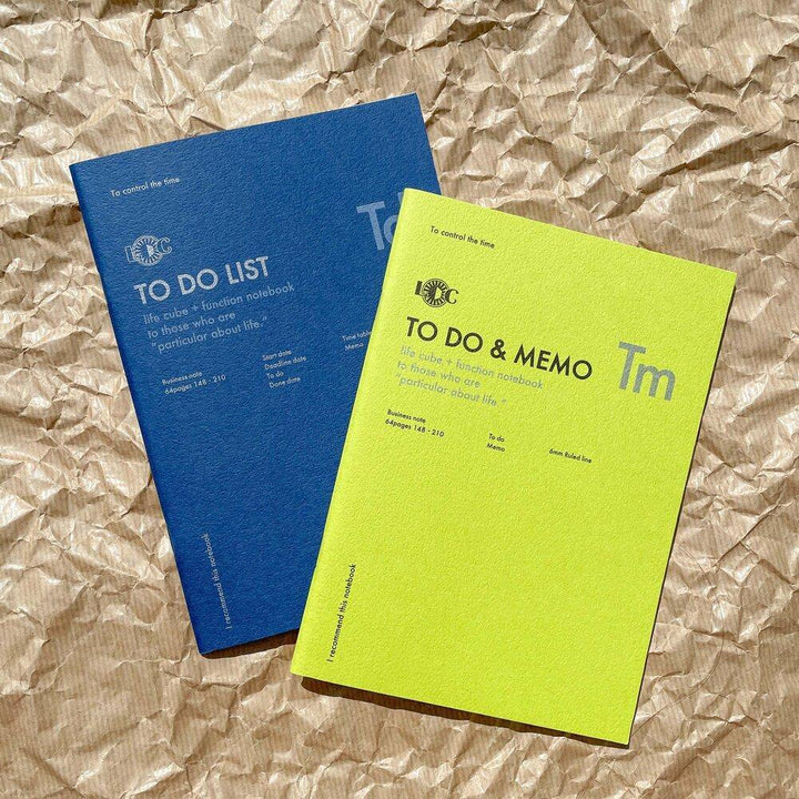 To Do Planner Notebook - tactile sensibility