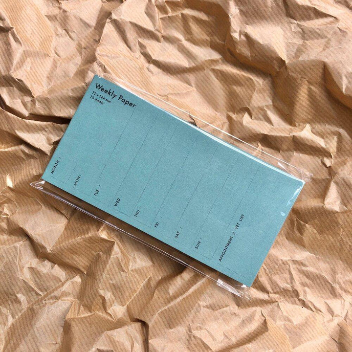 CLASSIKY x Drop Around - Weekly Pad - tactile sensibility