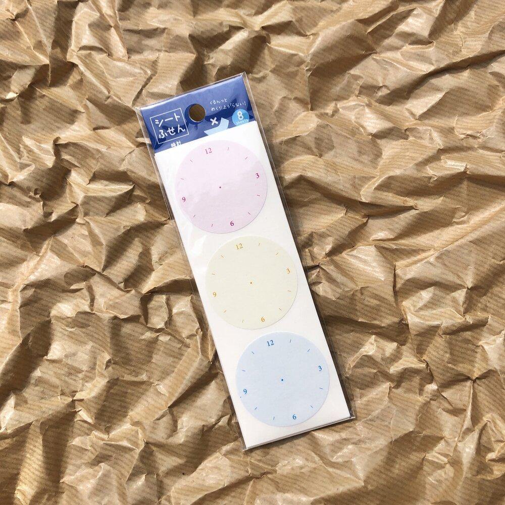Clock Washi Paper Husen - tactile sensibility