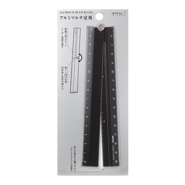 30cm Aluminium Multi Fold Out Ruler
