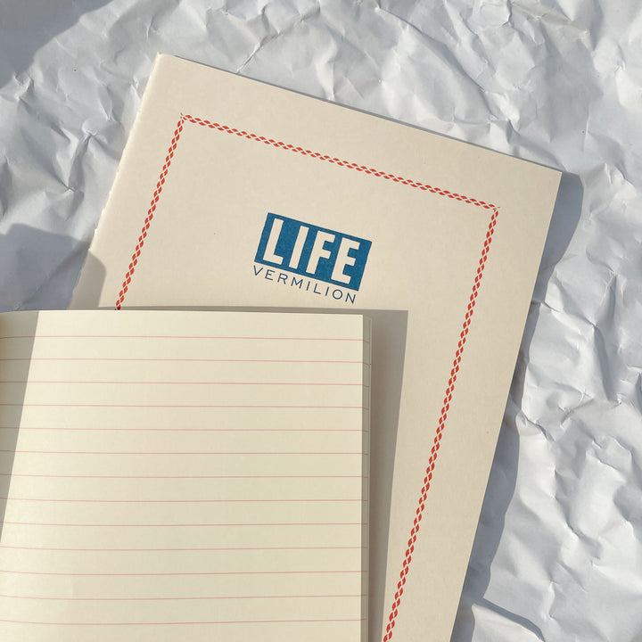 Vermillion Notebook