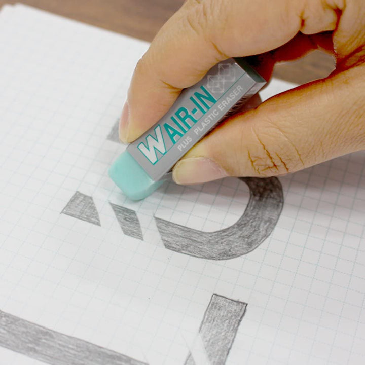 W Air In Eraser - Pack of 4