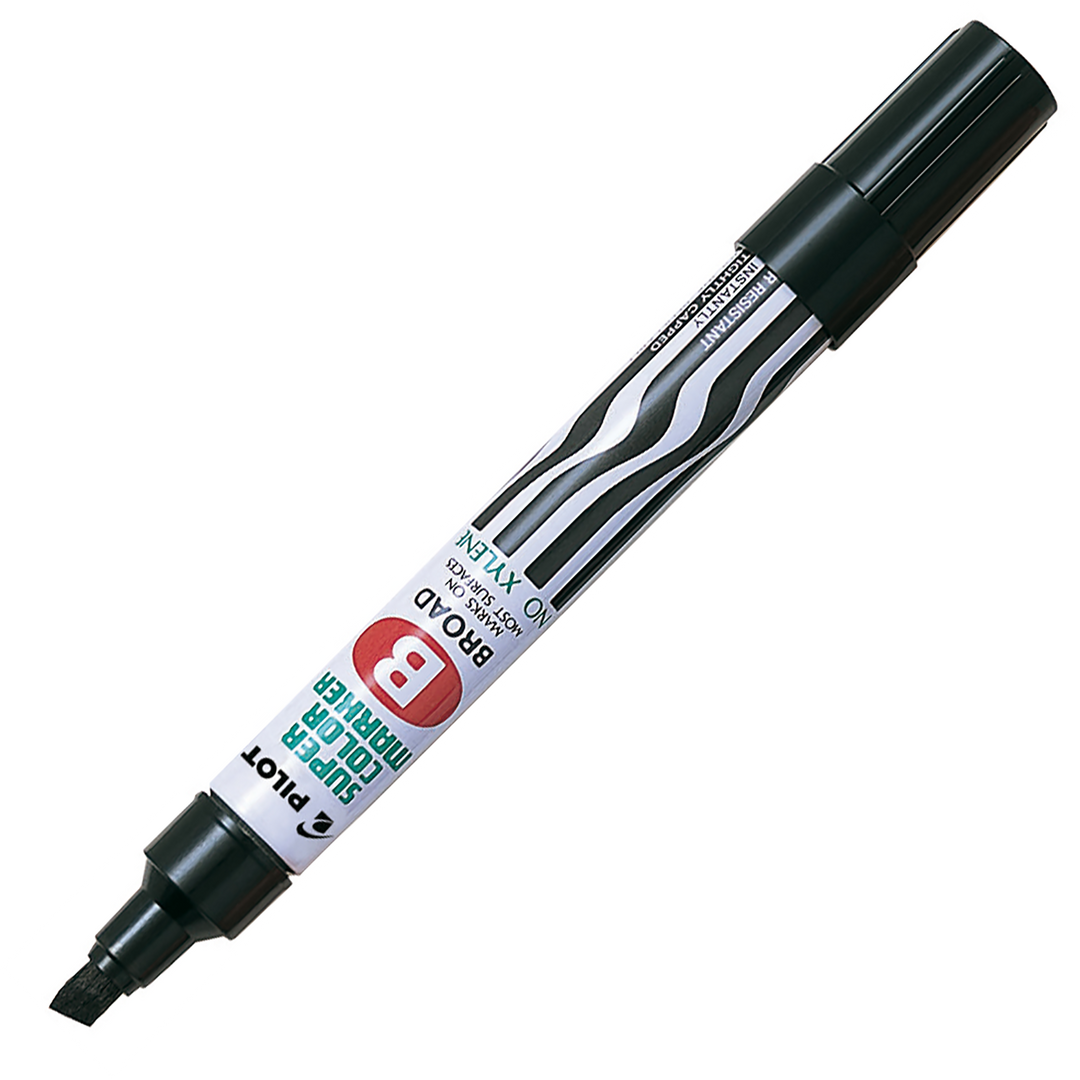 Chisel Tip Permanent Marker - Black