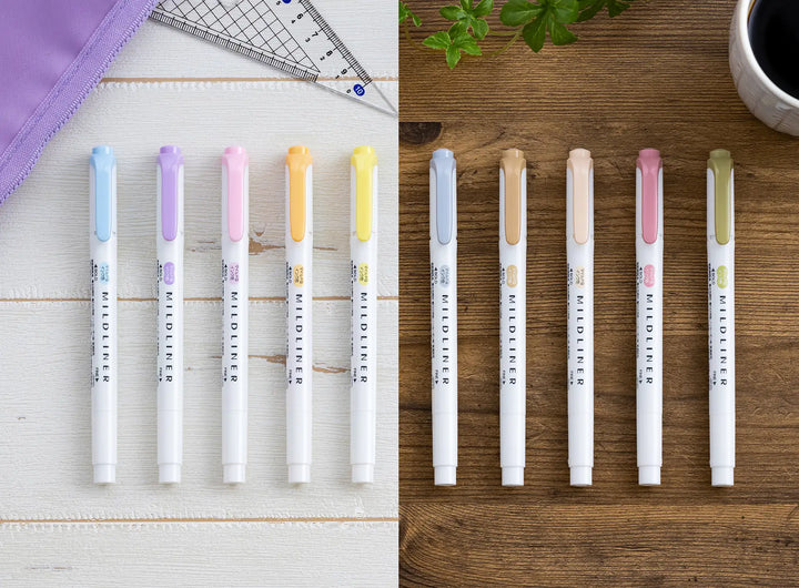 Mildliner Highlighter Markers Set of 5 - Natural