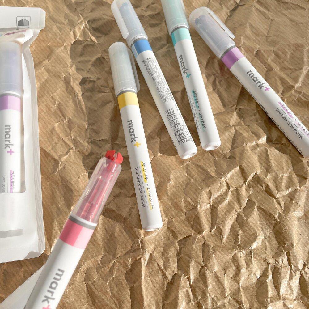 Mark+ Dual Tone Highlighter - Monochromatic - tactile sensibility