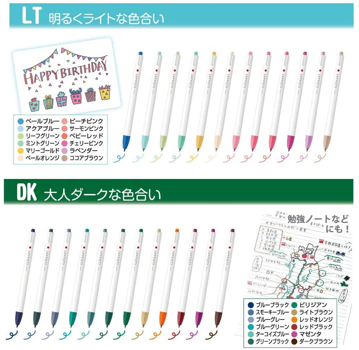 ClickArt Retractable Markers - Set of 36