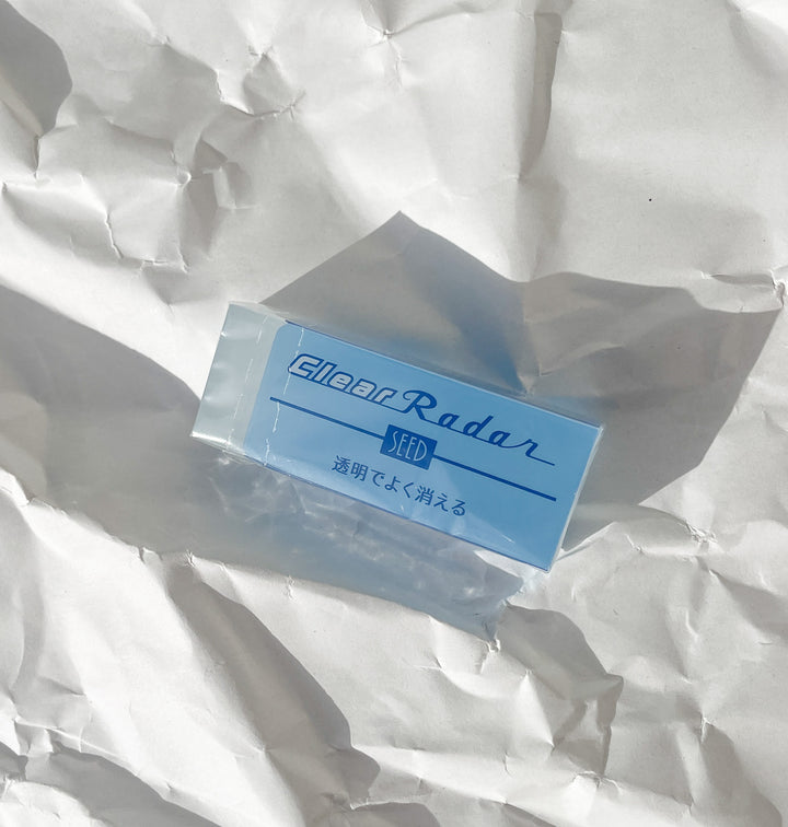 Radar - Clear - Translucent Eraser
