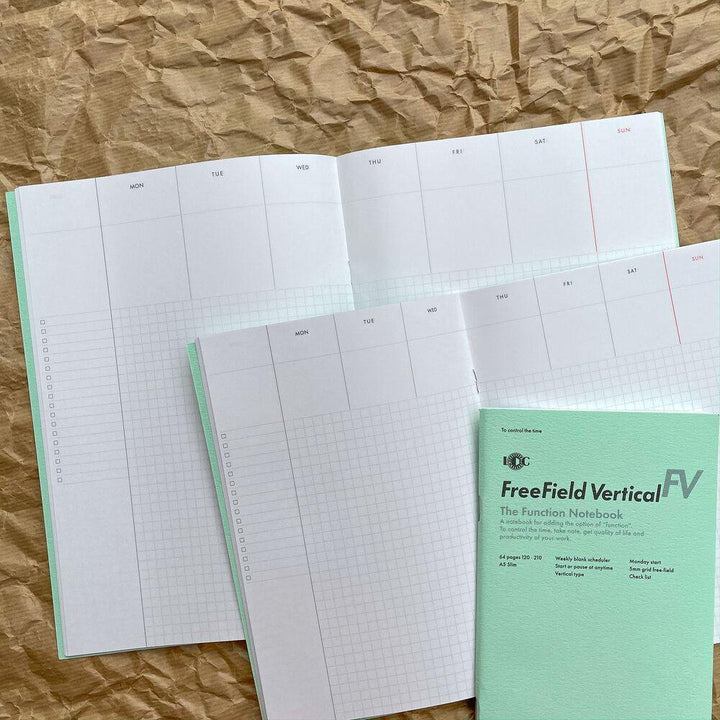 LUDDITE - Notebook - Weekly Planner - tactile sensibility