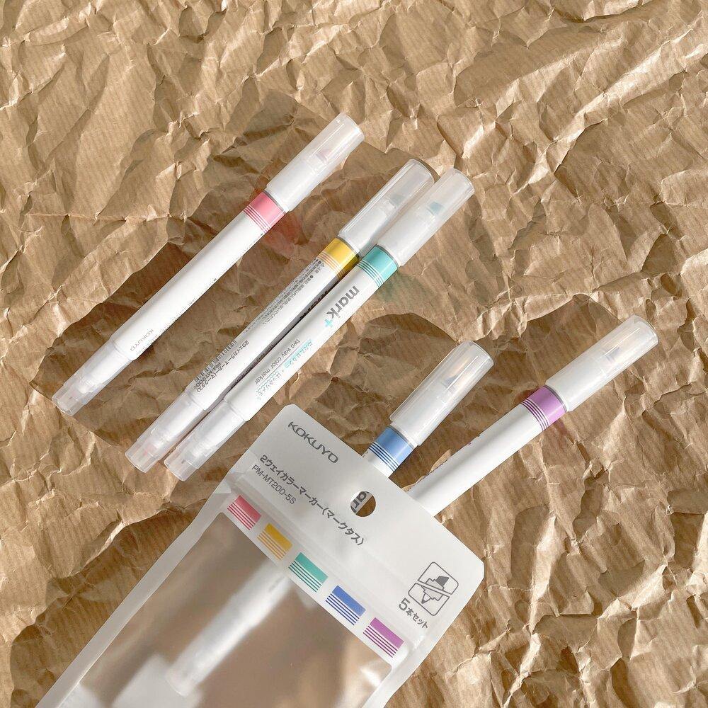 Two Way Color Marker Pen - tactile sensibility