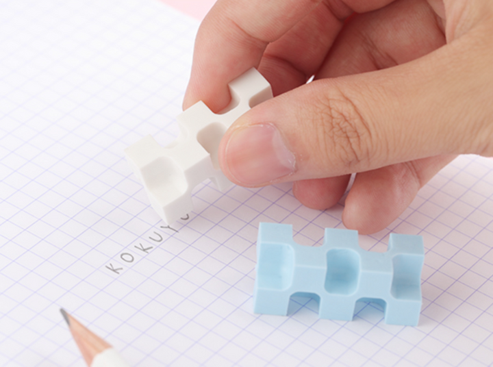 Kadekeshi Corner Eraser - Petite Set of 2 - tactile sensibility
