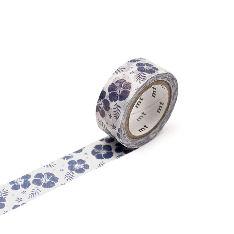 15mm Roll of Tape - Hibiscus