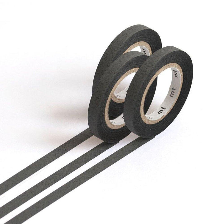 6mm Slim Tape - Pack of 3 - tactile sensibility #colour_matte-grey