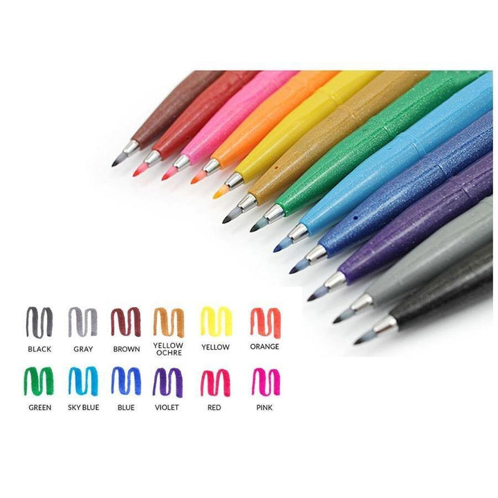 Fude Touch Brush Sign Pen - Single Pen - tactile sensibility