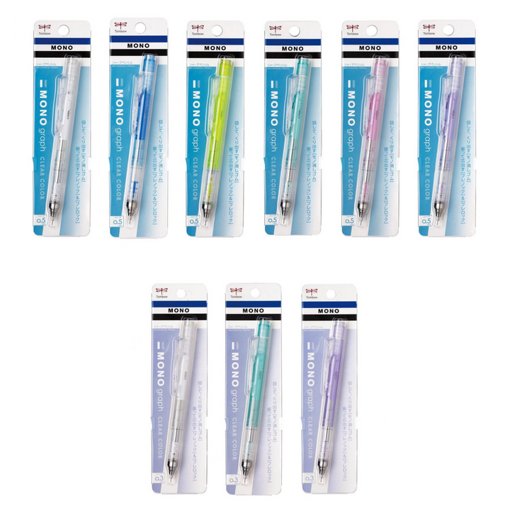 Mono Graph Shaker Mechanical Pencil - Transparent Series
