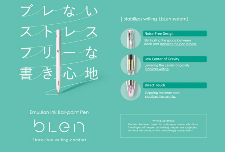 bLen Ballpoint Pen - tactile sensibility