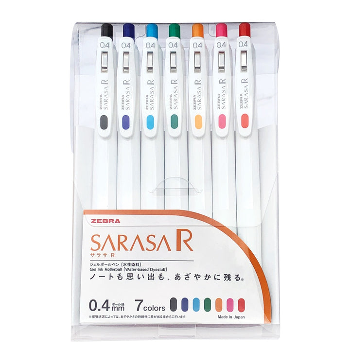 Sarasa R - Retractable Gel Pens - 0.4 - Single Pen