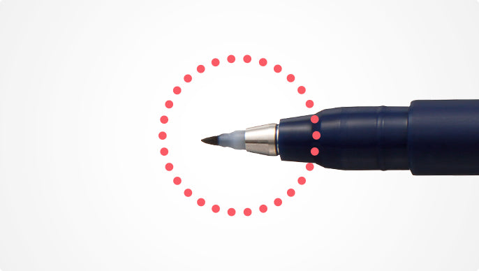 Fudenosuke Brush Pen - Hard / Soft Tip