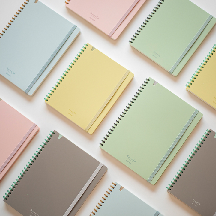 Sooofa Soft Jelly Ring Notebook