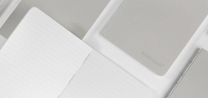 Naked A6 Notebook - Ruled - Grey - tactile sensibility
