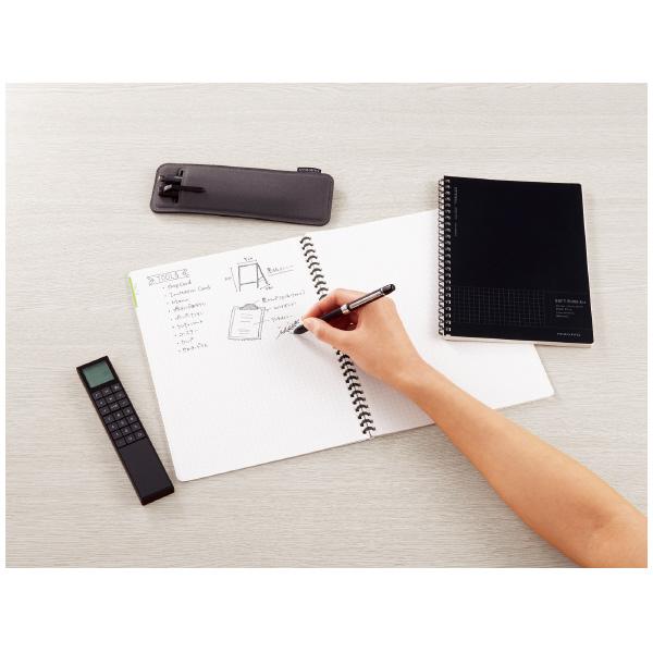 Soft Jelly Ring Notebook - Business Edition with Black Cover