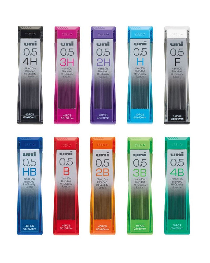 Nano Dia Mechanical Pencil Lead - 0.3 / 0.4 / 0.5 / 0.7