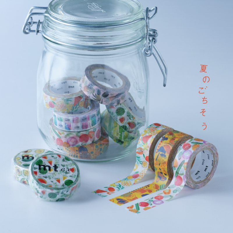 MT MASKING TAPE: FRUITS, ANIMALS & FLOWERS