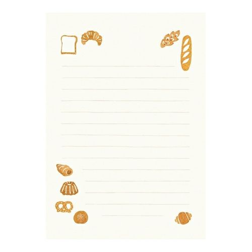 Letter Set - A5 - Bread