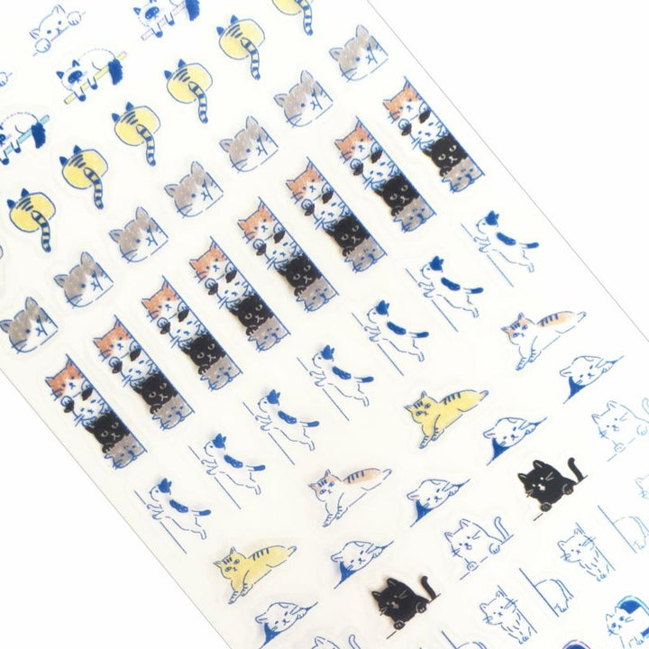 Sticker Sheet - Peeping Cats