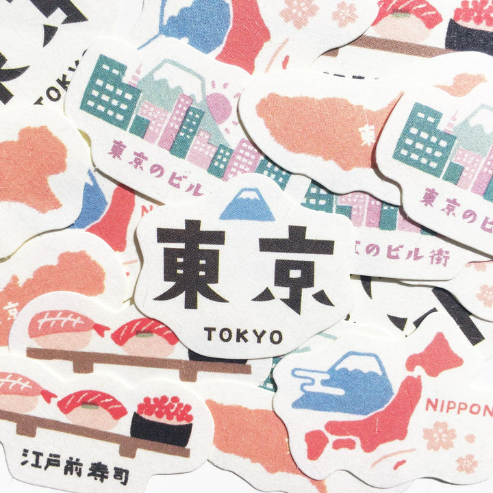 Sticker Flakes - Tokyo, Japan