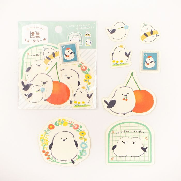 Sticker Flakes - Fluffy Bird