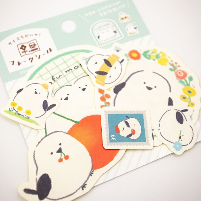 Sticker Flakes - Fluffy Bird
