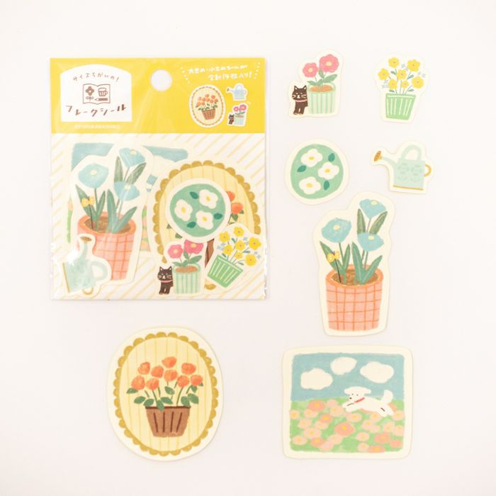Sticker Flakes - Gardening