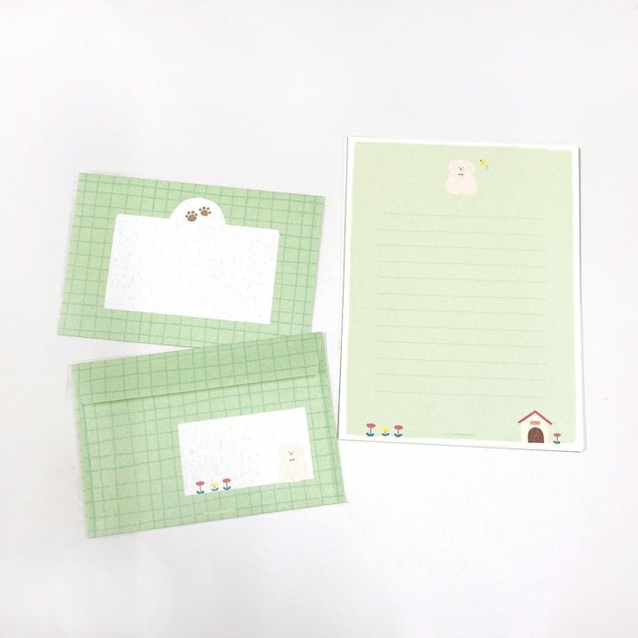 Letter Set - Fluffy Dog