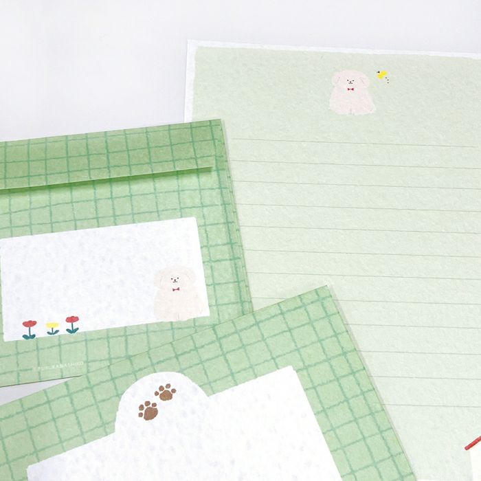 Letter Set - Fluffy Dog