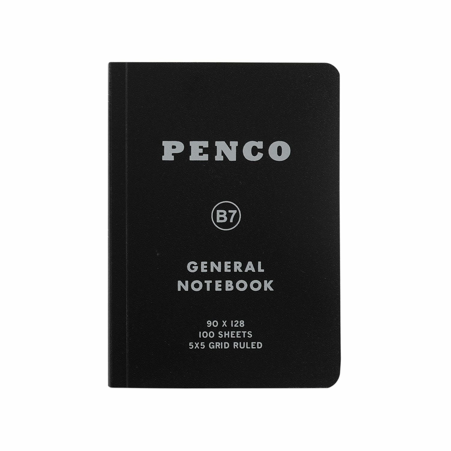 General Notebook - 5mm Grid - B7 • Penco • TACTO Studio Stationery
