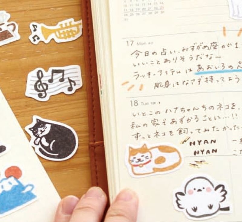 Sticker Flakes - Cats