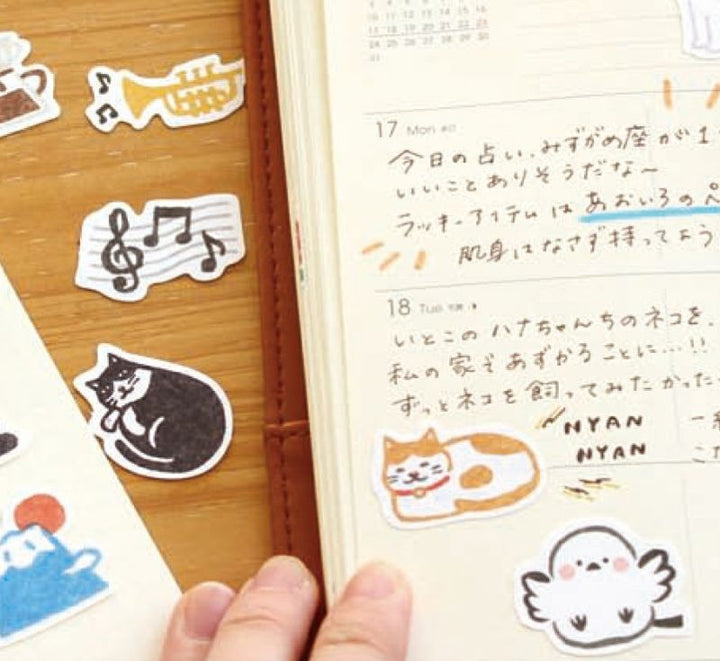 Sticker Flakes - Cats