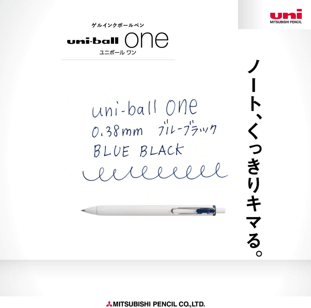 Uni-ball One Gel Pen - Single Pen - 0.38 / 0.5mm