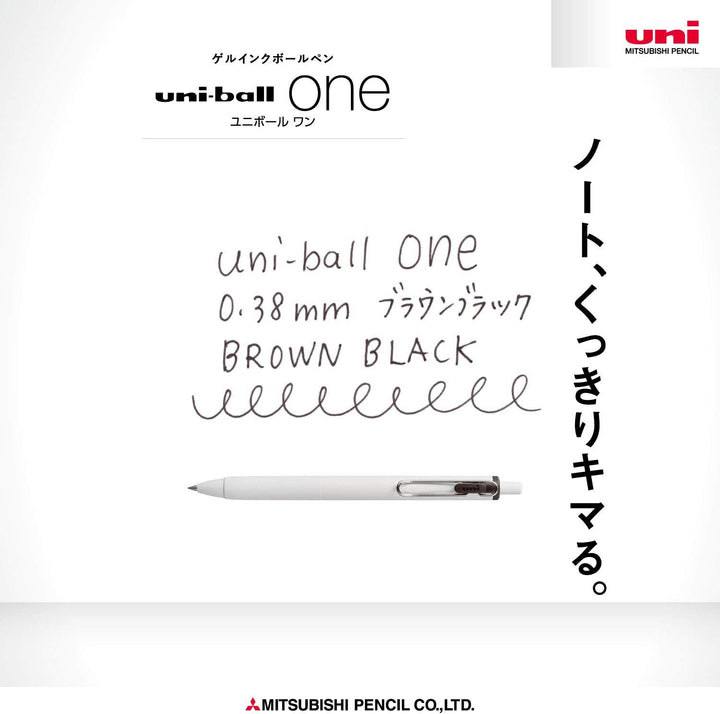 Uni-ball One Gel Pen - Single Pen - 0.38 / 0.5mm
