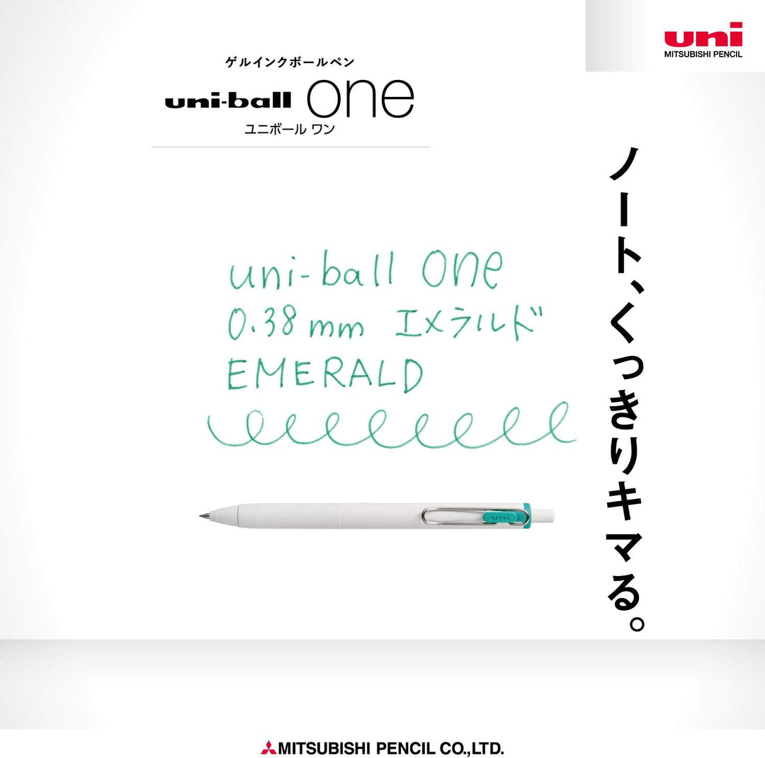 Uni-ball One Gel Pen - Single Pen - 0.38 / 0.5mm
