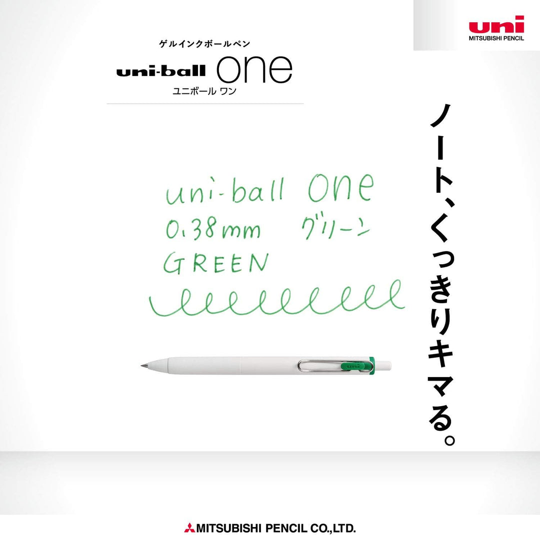 Uni-ball One Gel Pen - Single Pen - 0.38 / 0.5mm