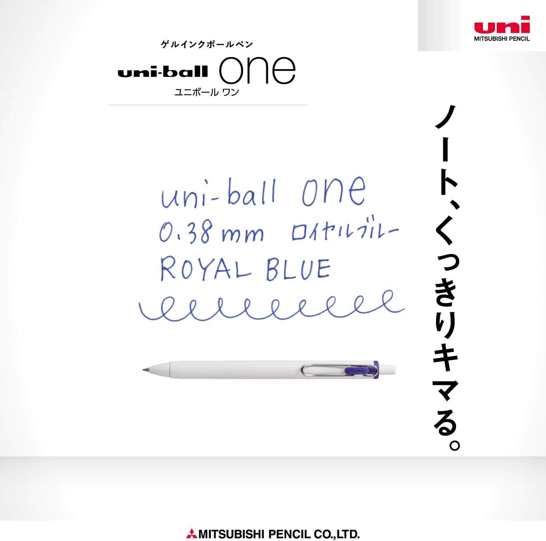 Uni-ball One Gel Pen - Single Pen - 0.38 / 0.5mm