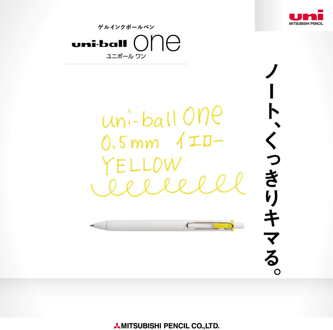 Uni-ball One Gel Pen - Single Pen - 0.38 / 0.5mm