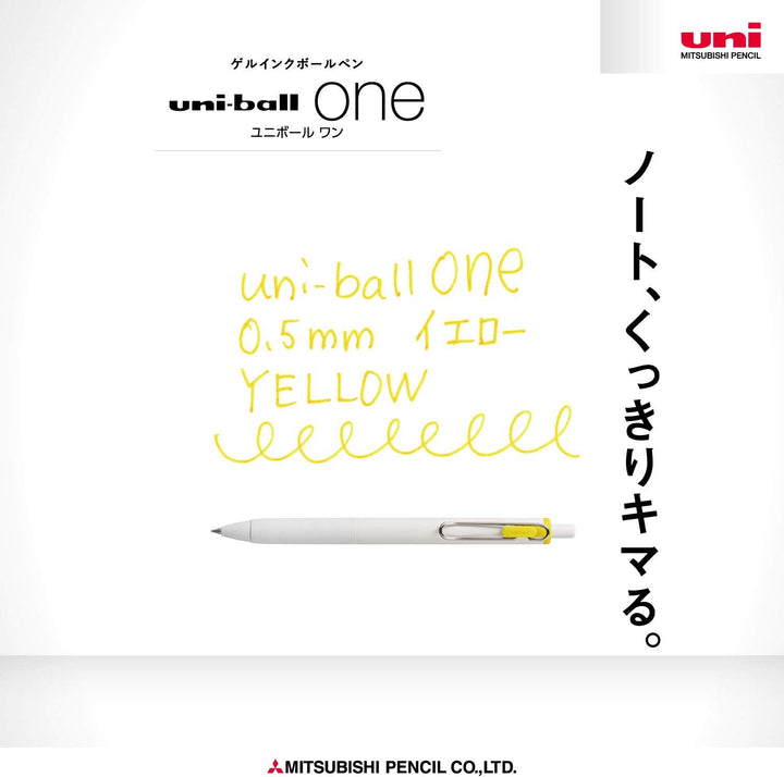 Uni-ball One Gel Pen - Single Pen - 0.38 / 0.5mm