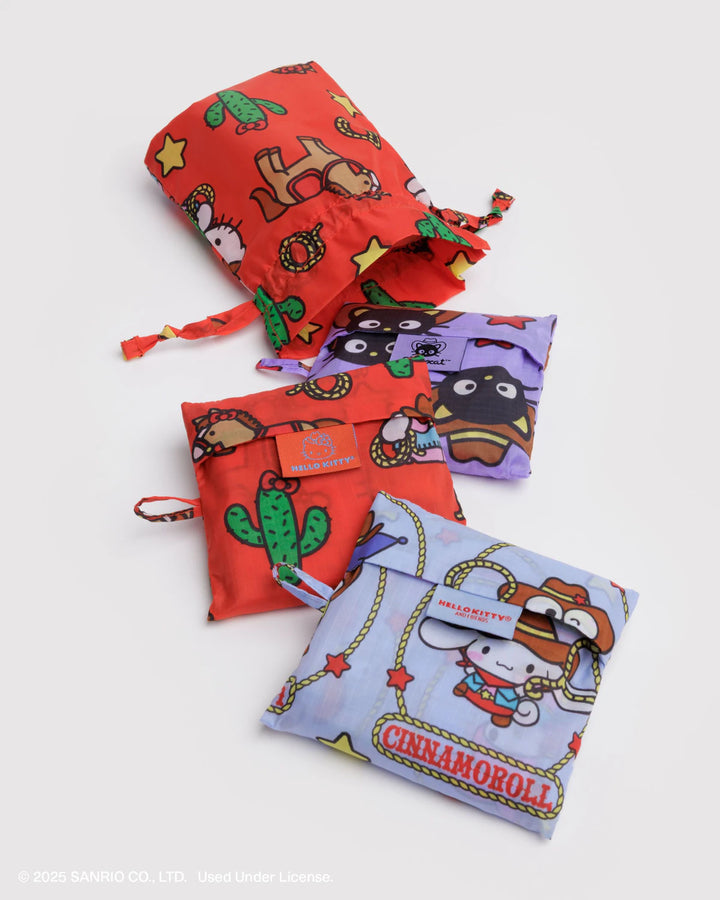 x Sanrio - Standard Baggu Set of 3 - Hello Kitty & Friends Western
