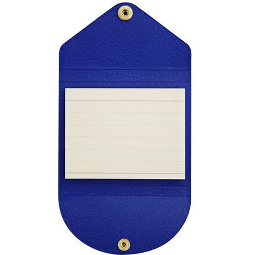 Enveloped Sticky Notes - Blue Cover with Lined Notes