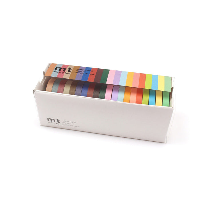 Boxed Set of 20 Washi Tapes - Thin