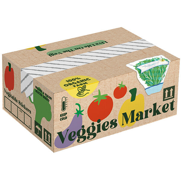 HACO Seal Sticker Flakes - Vegetable Box